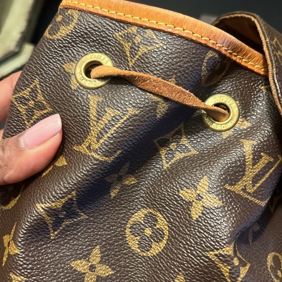 LOUIS VUITTON Monogram Montsouris GM Backpack Vintage purchased in 1998 - Picture 5 of 13
